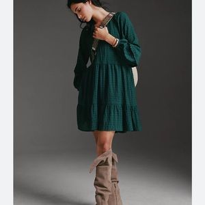 Mare Mare x Anthropologie Anne Tiered Tunic Dress M